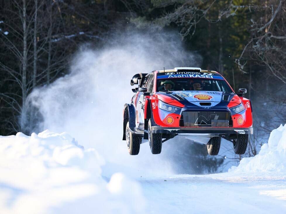 Ott Tänak bei der Rallye Schweden 2025