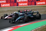 George Russell (Mercedes) und Oliver Bearman (Haas) 