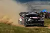 Bild zum Inhalt: WRC Safari-Rallye 2025: Zebraherde wirft Kalle Rovanperä zurück