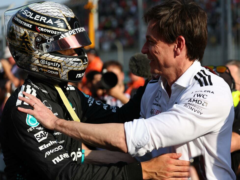 George Russell, Toto Wolff