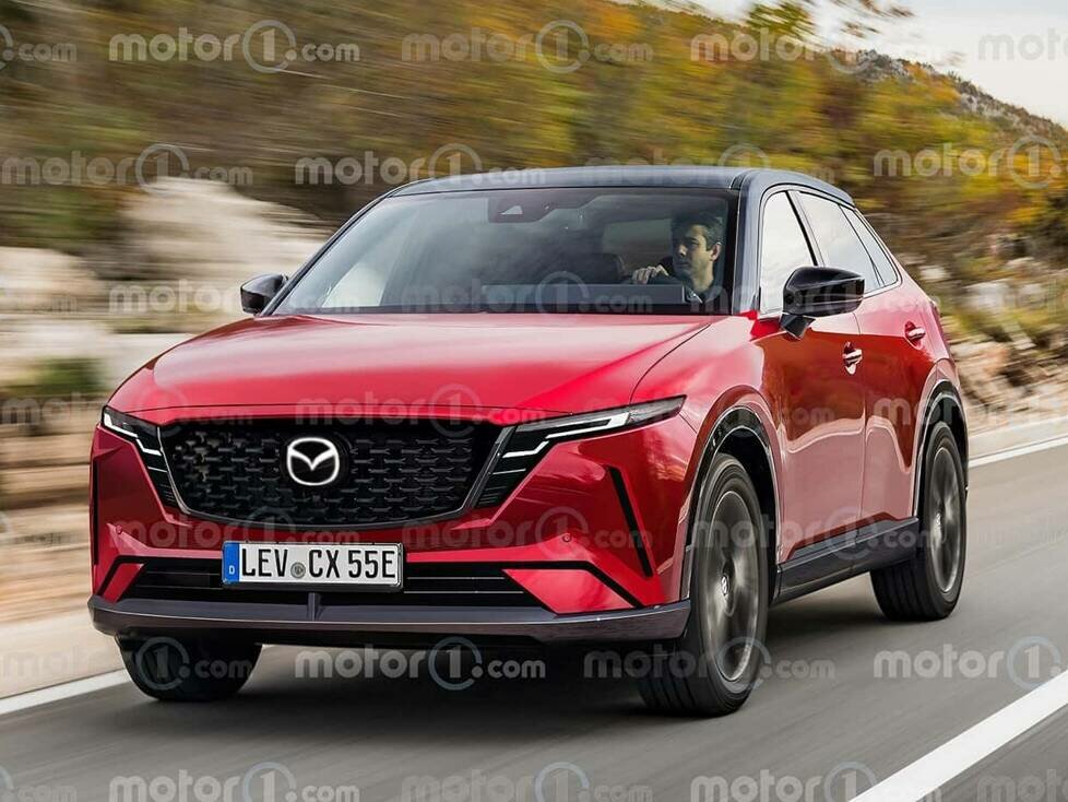Neuer Mazda CX-5 im Rendering vom Motor1.com