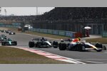 Andrea Kimi Antonelli, Yuki Tsunoda (Racing Bulls) und Lance Stroll (Aston Martin) 