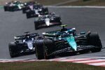 Alexander Albon (Williams) und Fernando Alonso (Aston Martin) 