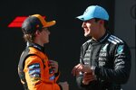 Oscar Piastri (McLaren) und George Russell (Mercedes) 