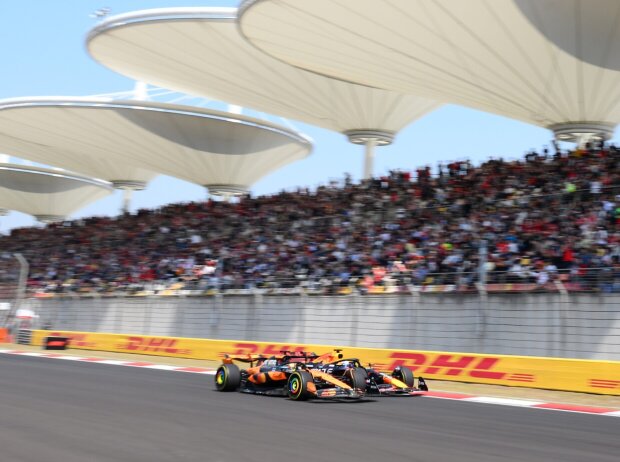 Gegen den McLaren von Oscar Piastri war Verstappen im Sprint chancenlos Gegen den McLaren von Oscar Piastri war Verstappen im Sprint chancenlos