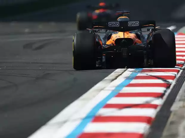 Oscar Piastri (McLaren MCL39) beim Formel-1-Rennen in China 2025 Titel-Bild zur News: Oscar Piastri (McLaren MCL39) beim Formel-1-Rennen in China 2025