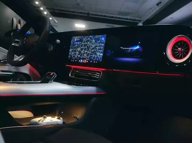 Titel-Bild zur News: Innenraum der Mercedes CLA