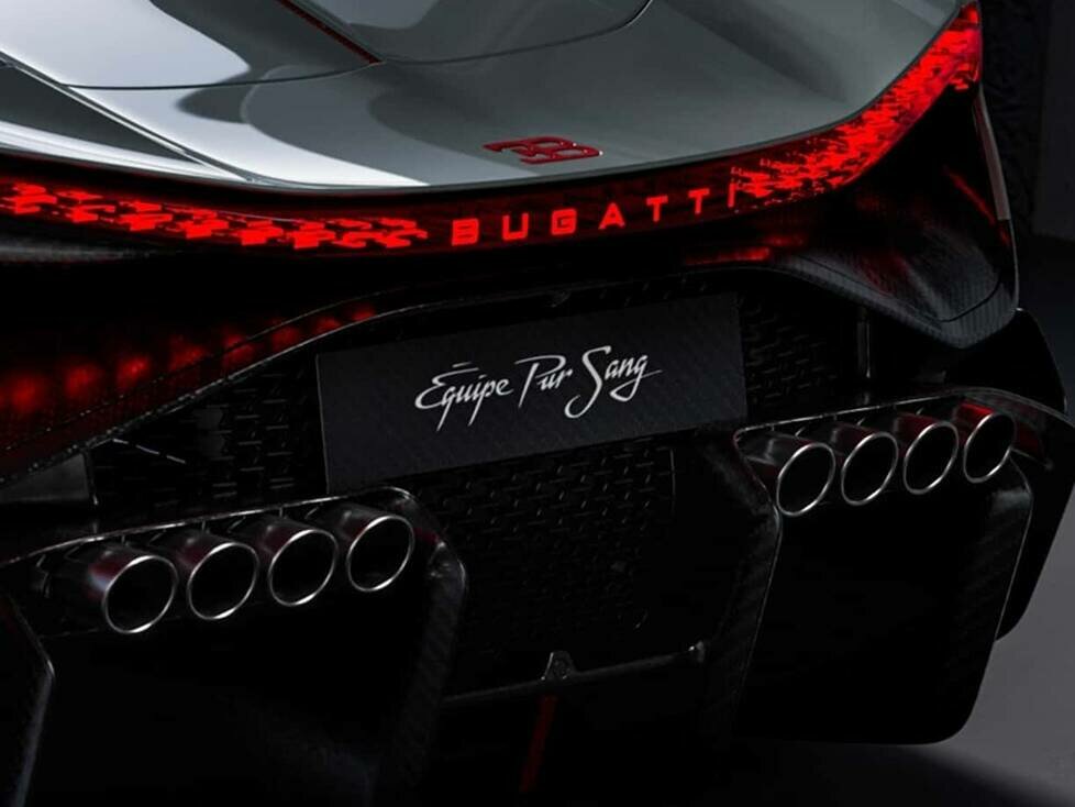 Bugatti Tourbillon mit "Équipe Pur Sang"-Option