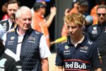 Helmut Marko und Liam Lawson (Red Bull) 