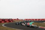 Andrea Kimi Antonelli, Isack Hadjar (Racing Bulls), Yuki Tsunoda (Racing Bulls) und Esteban Ocon (Haas) 