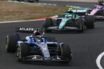 Alexander Albon (Williams), Fernando Alonso (Aston Martin) und Pierre Gasly (Alpine) 
