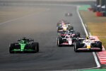 Yuki Tsunoda (Racing Bulls), Nico Hülkenberg (Sauber) und Esteban Ocon (Haas) 