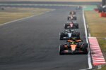 Lando Norris (McLaren), George Russell (Mercedes) und Charles Leclerc (Ferrari) 