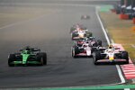 Yuki Tsunoda (Racing Bulls), Esteban Ocon (Haas) und Nico Hülkenberg (Sauber) 