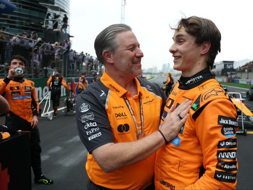 Zak Brown, Oscar Piastri