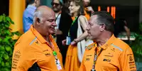 Rob Marshall und McLaren-Geschäftsführer Zak Brown