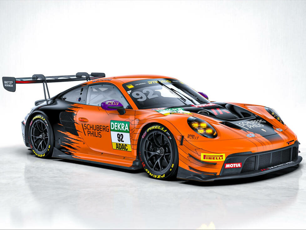 Morris Schuring wird in der DTM 2025 mit einem orangefarbenen Manthey-Porsche fahren