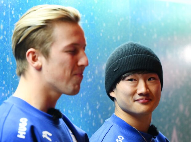 Liam Lawson und Yuki Tsunoda als Teamkollegen bei Racing Bulls Liam Lawson und Yuki Tsunoda als Teamkollegen bei Racing Bulls