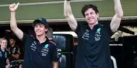 Kimi Antonelli und Mercedes-Teamchef Toto Wolff