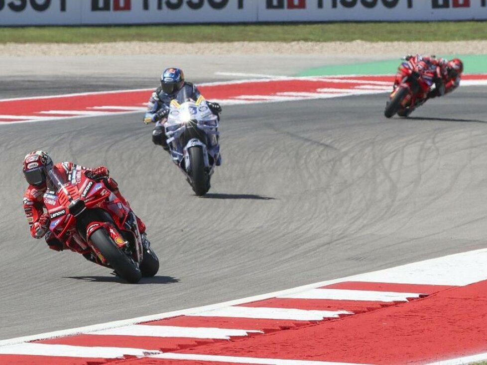 Marc Marquez, Alex Marquez, Francesco Bagnaia