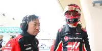 Wiedervereint: Ayao Komatsu und Esteban Ocon kennen sich schon lange