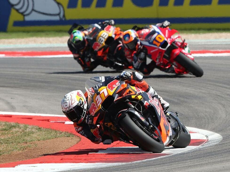 Pedro Acosta, Luca Marini, Brad Binder