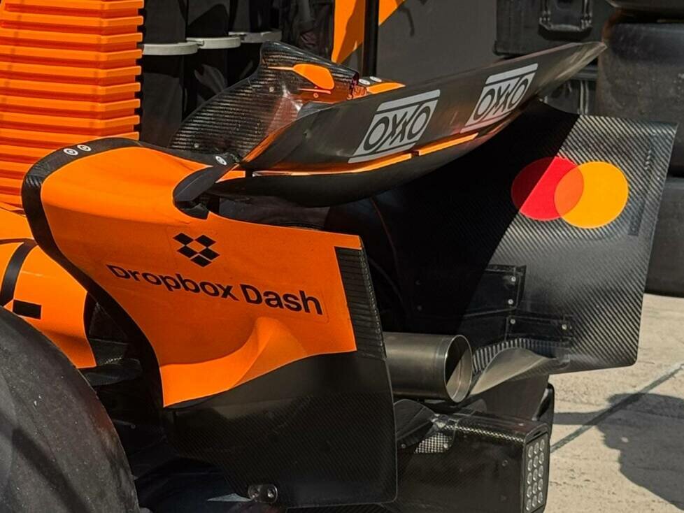 Heckflügel des McLaren MCL39L39