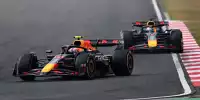 Liam Lawson vor Max Verstappen (Red Bull RB21) beim Formel-1-Rennen in China 2025
