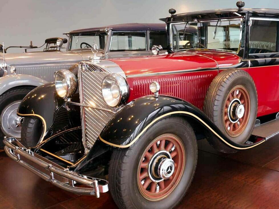Hirohitos Mercedes-Limousine steht jetzt im Museum der Marke in Stuttgart