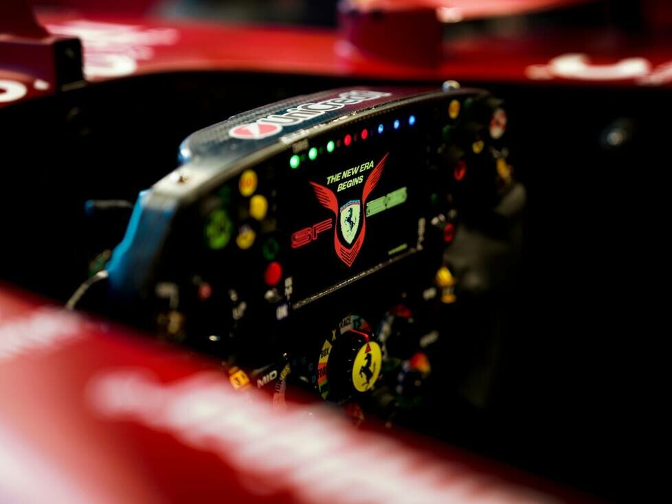 Lenkrad bei Ferrari