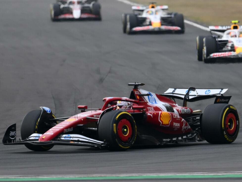 Carson Hocevar, Charles Leclerc, Max Verstappen