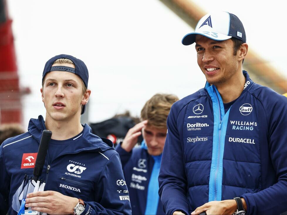 Alexander Albon, Liam Lawson