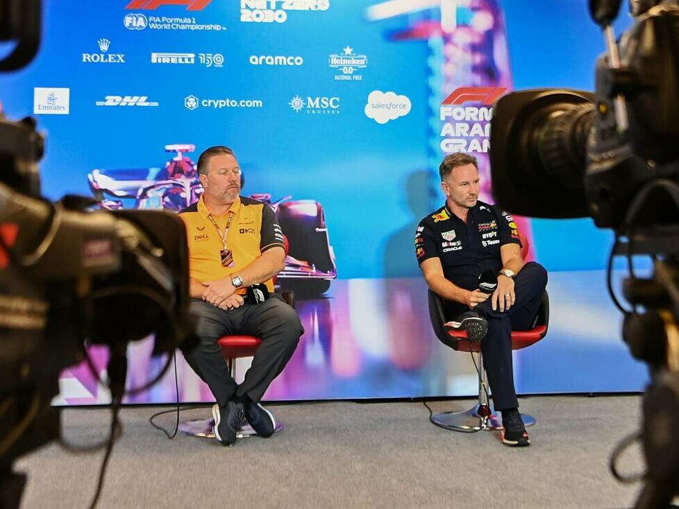 Zak Brown, Christian Horner