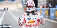 Max Verstappen (Red Bull) jubelt über die Pole beim Formel-1-Rennen in Japan 2025