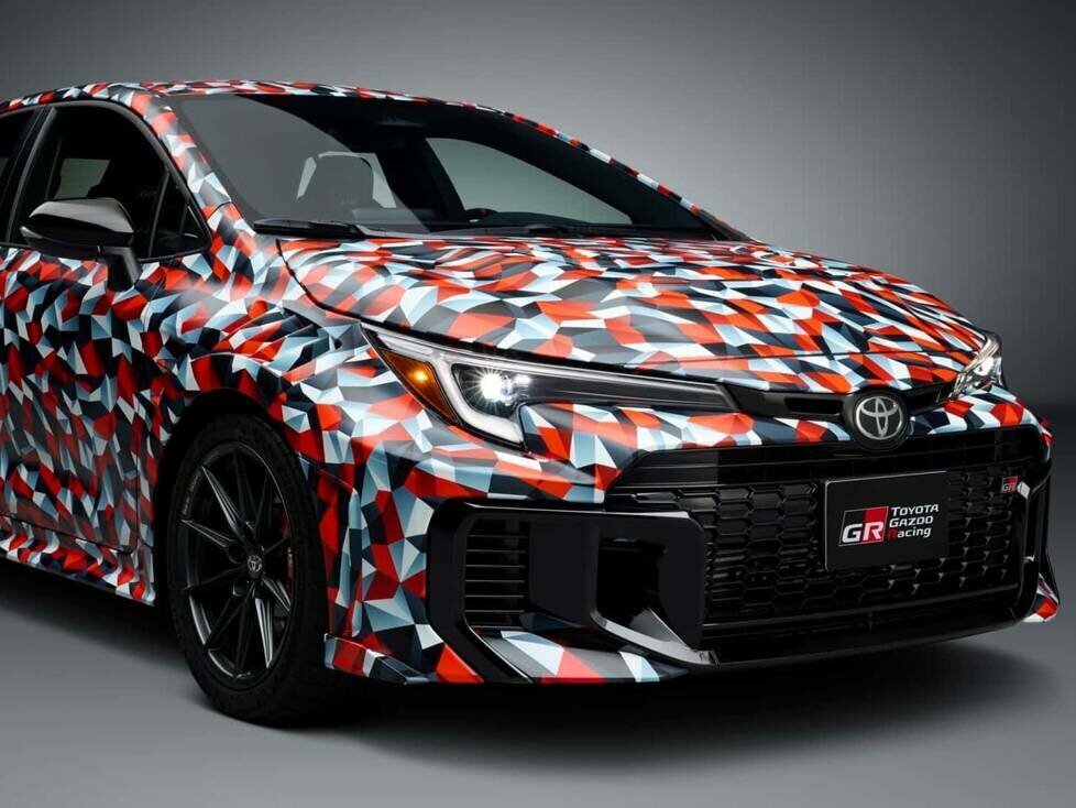 Toyota GR Corolla Erprobungsfahrzeug