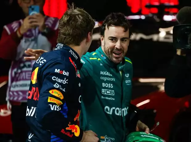 Fernando Alonso, Max Verstappen Titel-Bild zur News: Fernando Alonso, Max Verstappen