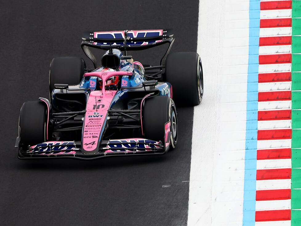 Pierre Gasly (Alpine A525) beim Formel-1-Rennen in Japan 2025