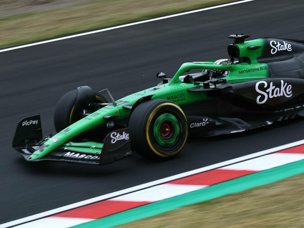 Nico Hülkenberg im Saube C45 beim Formel-1-Rennen in Suzuka 2025