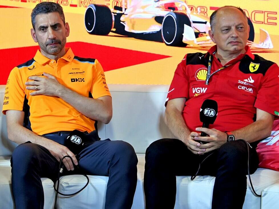 Andrea Stella, Fred Vasseur