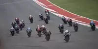 MotoGP-Feld kurz nach dem Start
