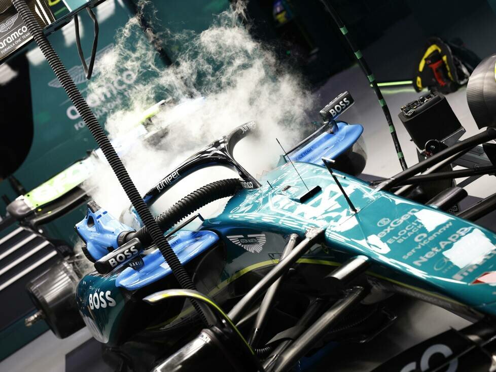 Der Aston Martin von Fernando Alonso