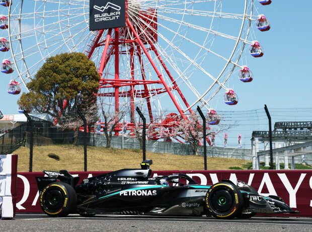 Mercedes-Rookie Antonelli schnappte sich in Suzuka gleich zwei Rekorde Mercedes-Rookie Antonelli schnappte sich in Suzuka gleich zwei Rekorde
