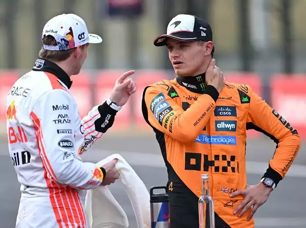 Aussagen mit Zündstoff: Der Ton wird rauer zwischen Verstappen und Norris Titel-Bild zur News: Aussagen mit Zündstoff: Der Ton wird rauer zwischen Verstappen und Norris