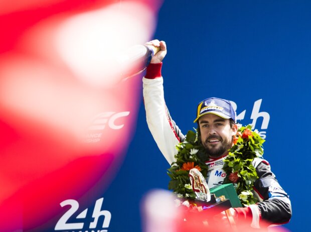 2018 fuhr Fernando Alonso sowohl in der Formel 1 als auch der WEC 2018 fuhr Fernando Alonso sowohl in der Formel 1 als auch der WEC