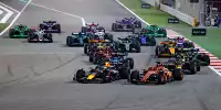 Der Start zum Formel-1-Rennen in Bahrain 2025