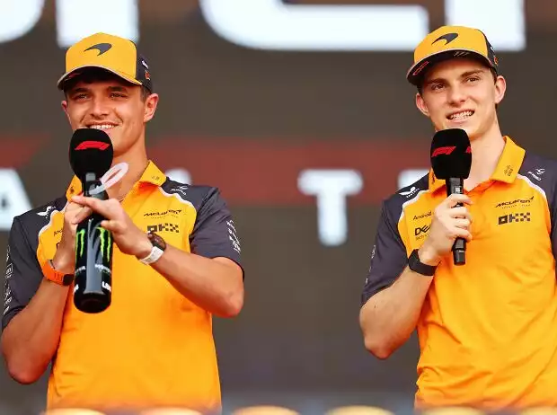 Lando Norris, Oscar Piastri Titel-Bild zur News: Lando Norris, Oscar Piastri