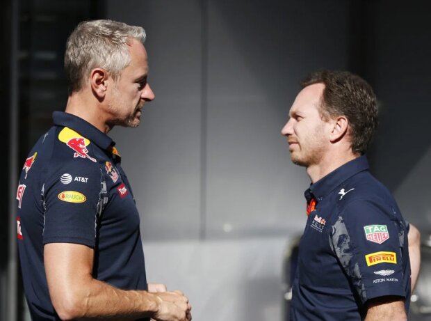 Jonathan Wheatley und Christian Horner Jonathan Wheatley und Christian Horner