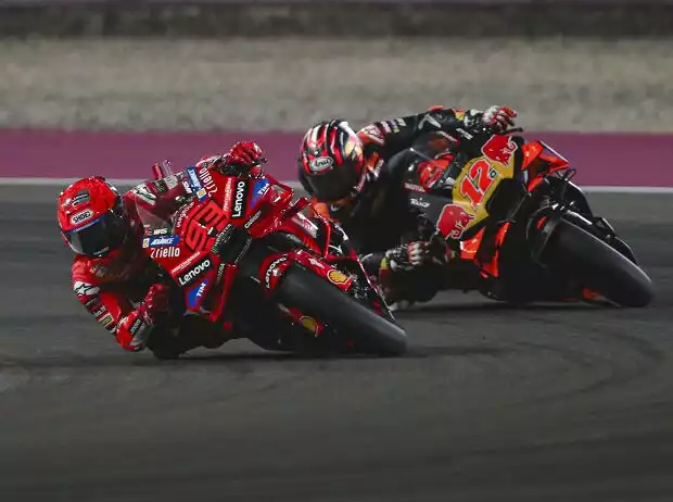 Marc Marquez, Maverick Vinales Titel-Bild zur News: Marc Marquez, Maverick Vinales