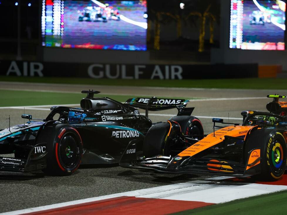 George Russell, Lando Norris