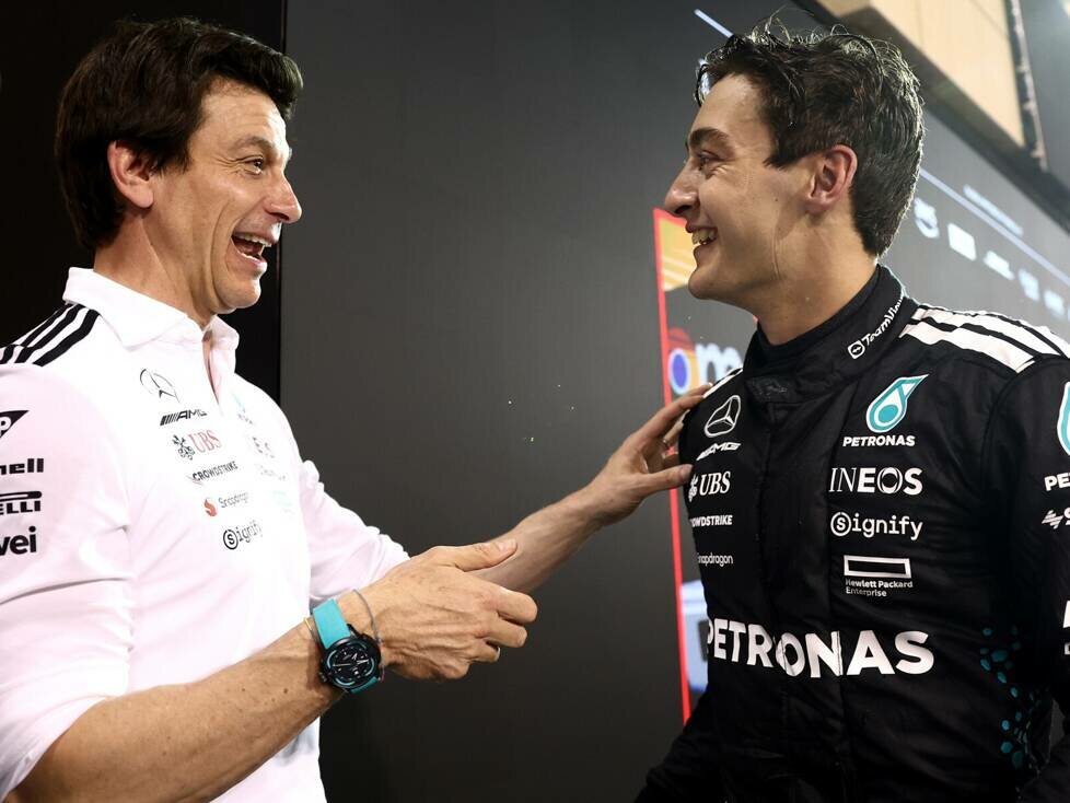 Toto Wolff, George Russell